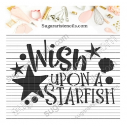 Summer words cookie stencil...