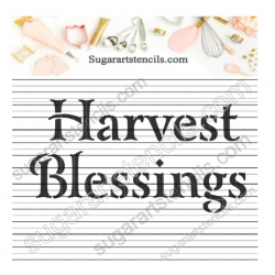 Harvest blessings words...