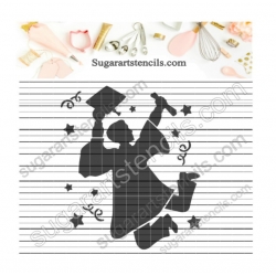 Graduation Cookie stencil...