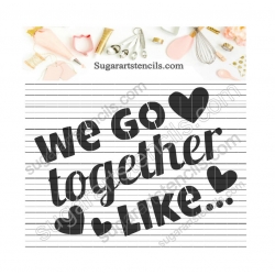 We go together like cookie...