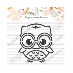Little owl PYO Cookie...
