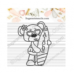 Summer beach PYO cookie...