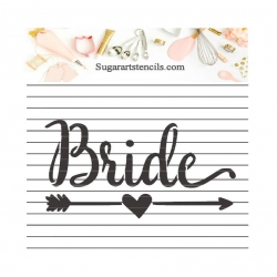 Bride wedding cookie...