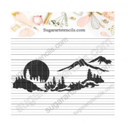 Mountain scene Nature...