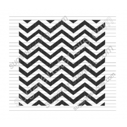 Chevron cookie stencil...