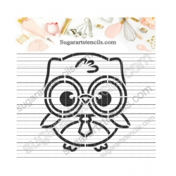 Little owl PYO Cookie...
