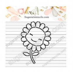 Summer PYO Cookie stencil...