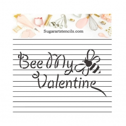 Bee my Valentine cookie...