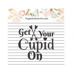 Valentine's cookie stencil....