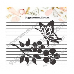 Butterfly cookie stencil...