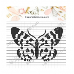 Butterfly cookie stencil...