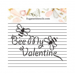 Bee my Valentine cookie...