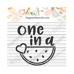 One in a melon Valentine's...