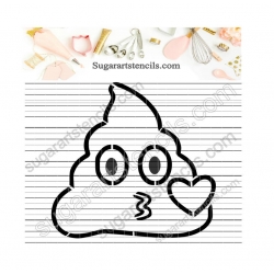 PYO cookie stencil cute...