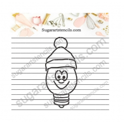 Smiling Christmas light PYO...