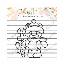 Christmas bear cookie...