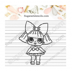 Little Doll PYO cookie...