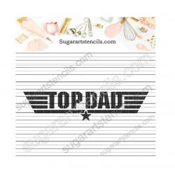 Top dad words cookie...