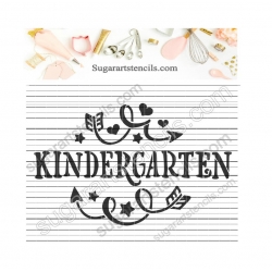 Kindergarten School cookie...