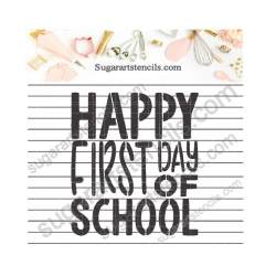 First day of school cookie...