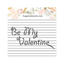 Be my Valentine cookie...