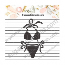 Summer beach bikini cookie...
