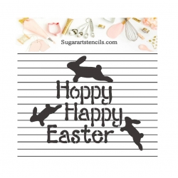 Hoppy Happy Easter cookie...