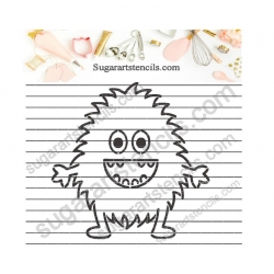 Little monster PYO cookie...