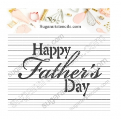 Happy Father's day cookie...