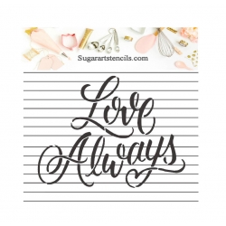 Love always wedding cookie...