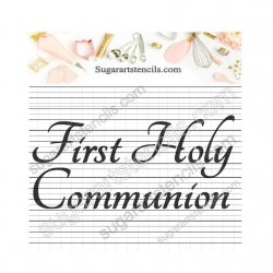 Fist Holy Communion words...