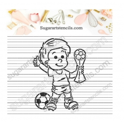 Soccer world cup PYO Cookie...