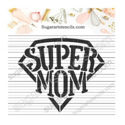 Mother's day cookie stencil...