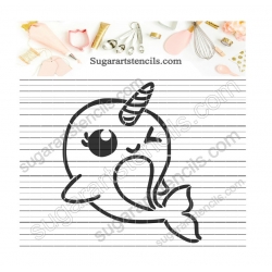Unicorn narwhal  PYO cookie...
