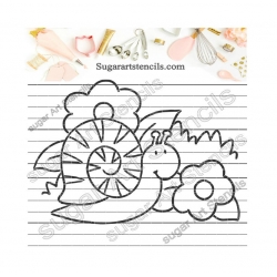 Summer snail PYO cookie...