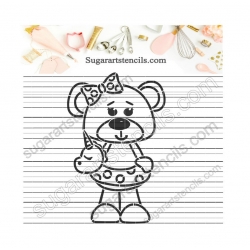 Summer vacation PYO cookie...