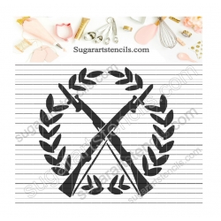 Army cookie stencil NB90075