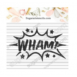 Wham comic book bubble...