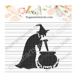 Halloween witch and...