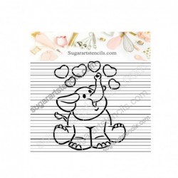 Valentine's day PYO cookie...