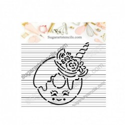 Donut unicorn PYO cookie...
