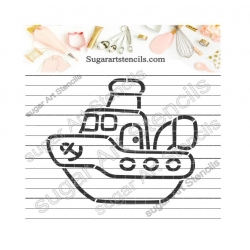 Little boat PYO cookie...