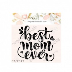 Mother's day words cookie...