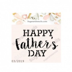 Happy Father's day words...