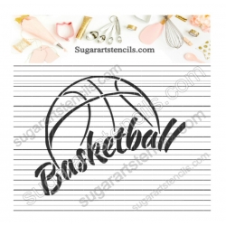 Basketball word sport ball...