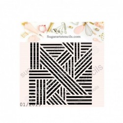 Geometric cookie Stencil...