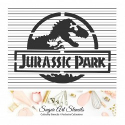Dinosaur cookie stencil...