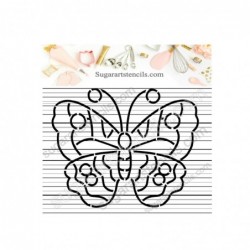 Butterfly PYO cookie...