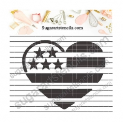 Stencil for cookie...