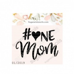 Mother's day cookie stencil...